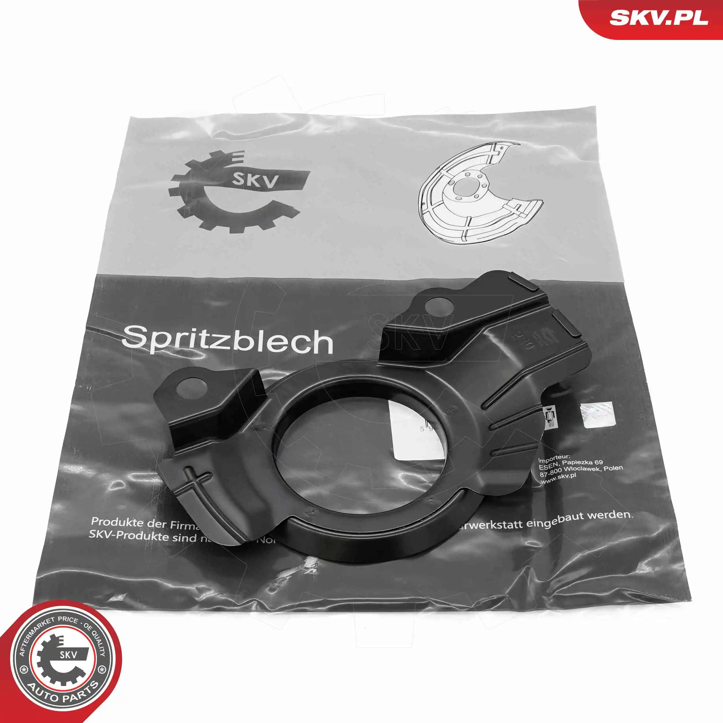 Splash Guard, brake disc